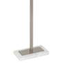 3_Robert Abbey Oculus 62 3/4" Black Shade Silver Metal Floor Lamp more views