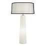 Robert Abbey Odelia 34" White Glass Night Light Table Lamp