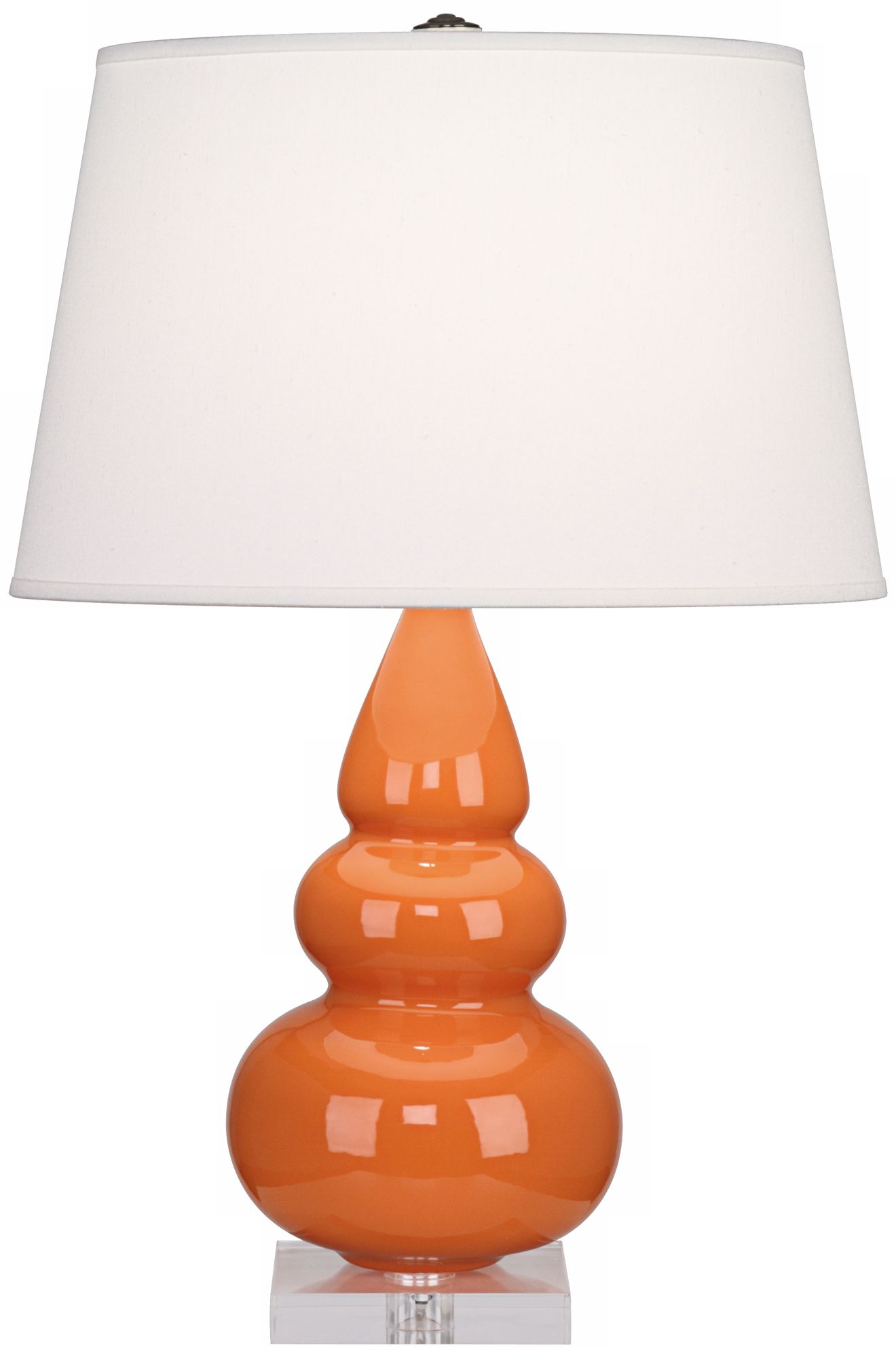 orange gourd lamp