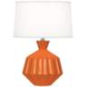 Robert Abbey Orion 17 3/4" High Pumpkin Ceramic Accent Lamp