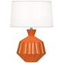 Robert Abbey Orion 17 3/4" High Pumpkin Ceramic Accent Lamp