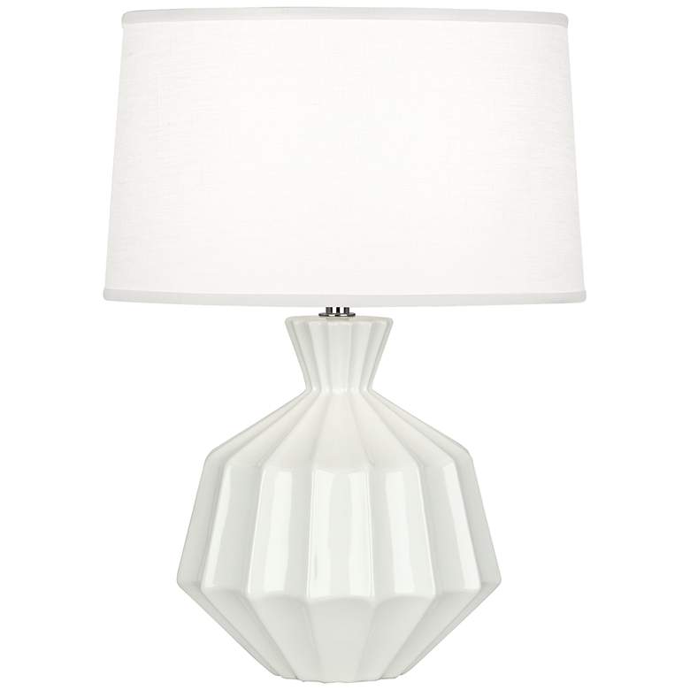 Image 1 Robert Abbey Orion 17 3/4 inchH Lily Ceramic Accent Lamp