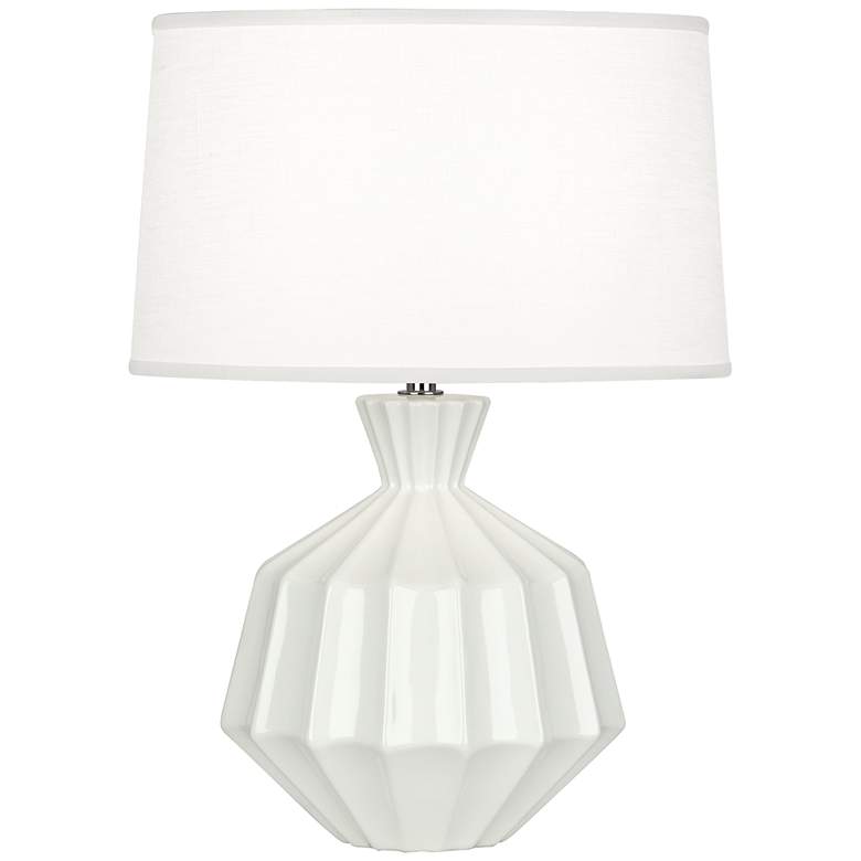 Image 1 Robert Abbey Orion 17 3/4"H Lily Ceramic Accent Lamp
