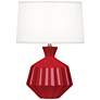 Robert Abbey Orion 17 3/4"H Ruby Red Ceramic Accent Lamp