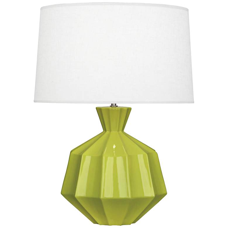 Robert Abbey Orion 27&quot; Apple Green Ceramic Table Lamp