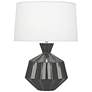 Robert Abbey Orion 27" Ash Gray Ceramic Table Lamp