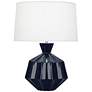 Robert Abbey Orion 27" Midnight Blue Ceramic Table Lamp