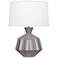 Robert Abbey Orion 27" Smokey Taupe Ceramic Table Lamp