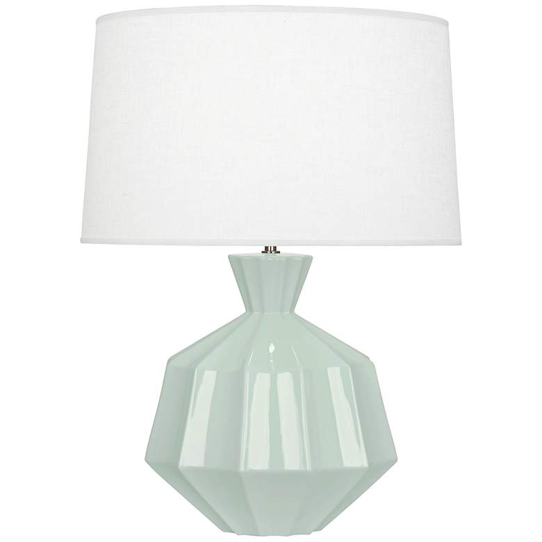 Image 1 Robert Abbey Orion Celadon Ceramic Table Lamp