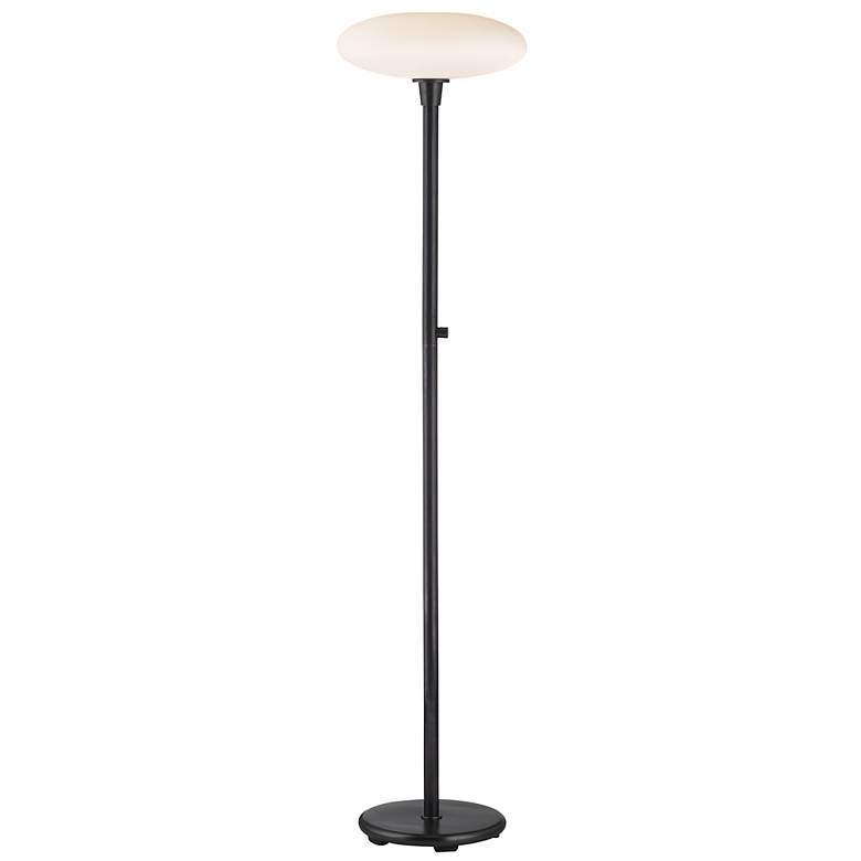Image 1 Robert Abbey Ovo 66" Bronze Contemporary Floor Lamp