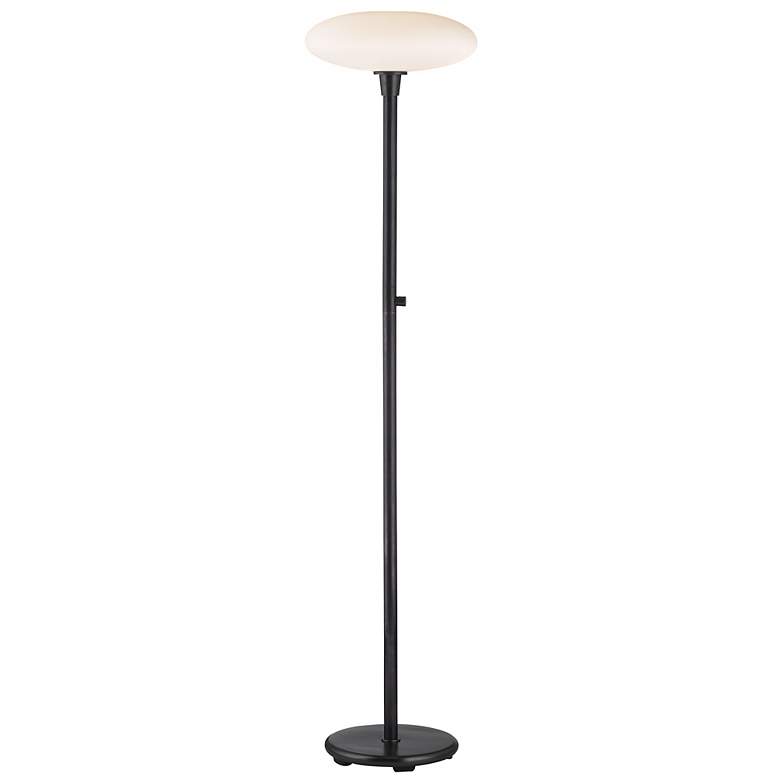 Image 1 Robert Abbey Ovo 66 inch Bronze Contemporary Floor Lamp