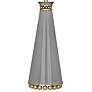 2_Robert Abbey Pearl 29 1/2" Brass and Smokey Taupe Lacquered Table Lamp more views