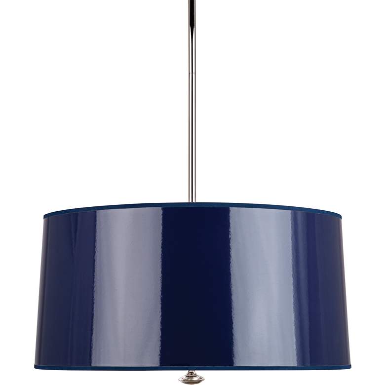 Image 2 Robert Abbey Penelope 25 1/2 inch Navy Blue Modern Pendant Light