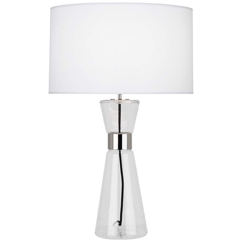 Image 1 Robert Abbey Penelope Large Ascot White Shade Table Lamp