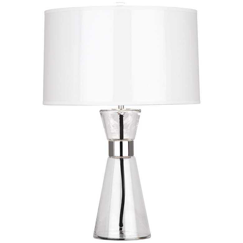 Image 1 Robert Abbey Penelope Small White Shade Accent Table Lamp