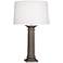 Robert Abbey Phoebe Oyster and Limestone Table Lamp