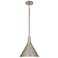 Robert Abbey Pierce 12 1/2"W Antique Silver Pendant Light