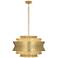 Robert Abbey Pierce 23" Wide Modern Brass Pendant Light