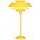Robert Abbey Pierce Canary Yellow Gloss Metal Table Lamp