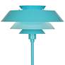 Robert Abbey Pierce Egg Blue Gloss Metal Table Lamp