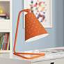 Robert Abbey Pierce Pumpkin Gloss Metal Modern Desk Lamp