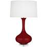 Robert Abbey Pike 32 3/4" High Sangria Red Ceramic Table Lamp