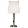 Robert Abbey Polished Nickel with Fondine Shade Table Lamp in scene