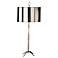 Robert Abbey Porter Nickel Table Lamp with Metal Shade