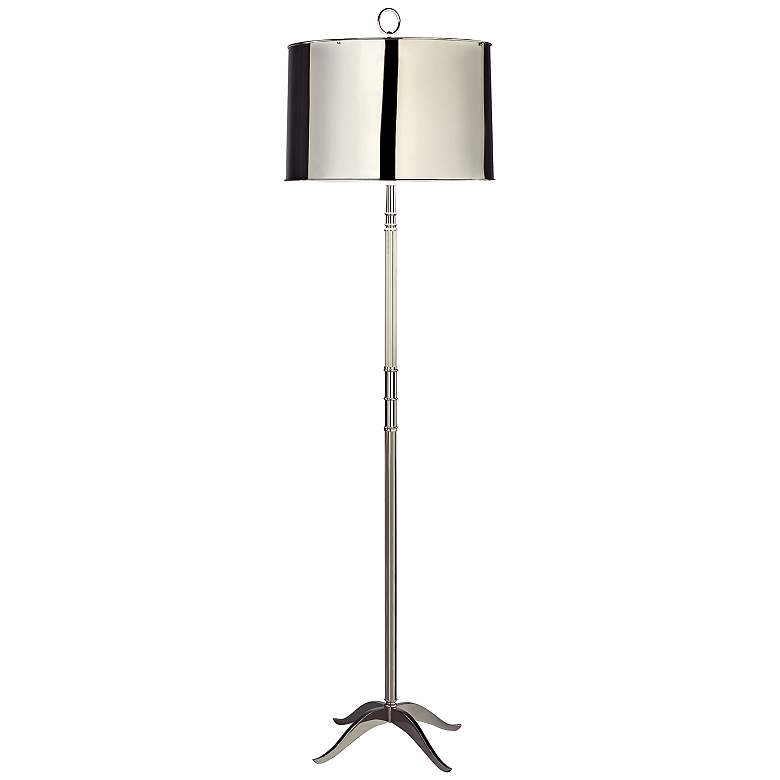 Image 1 Robert Abbey Porter Polished Nickel Floor Lamp