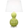 Robert Abbey Randolph 30 3/4" Parrot Green Ceramic Table Lamp