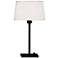 Robert Abbey Real Simple 22 3/4" Modern Matte Black Table Lamp