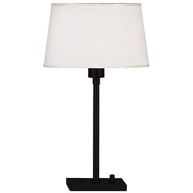 Robert Abbey Real Simple 22 3/4" Modern Matte Black Table Lamp