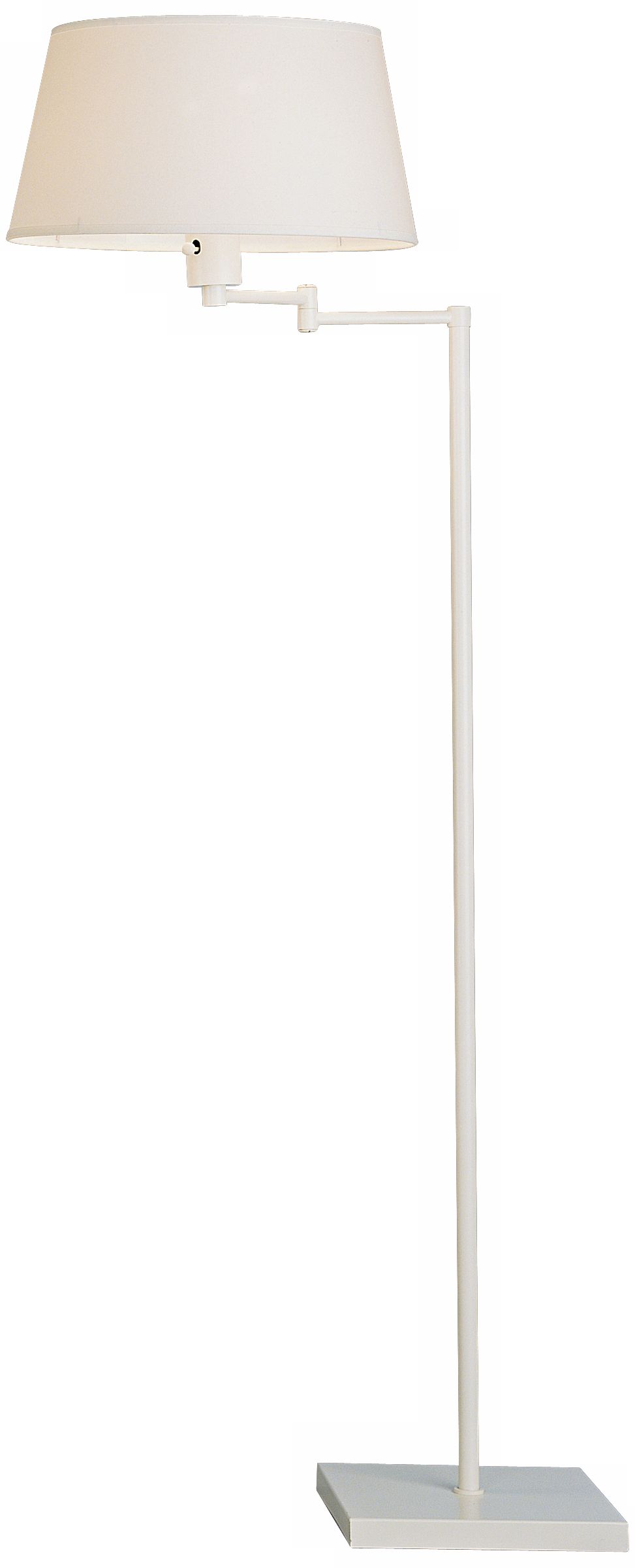 simple white floor lamp