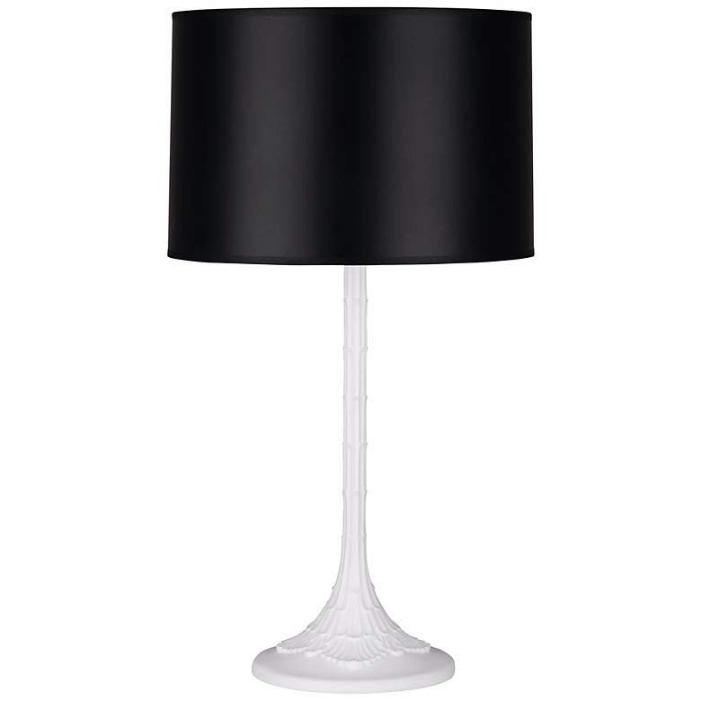 Image 1 Robert Abbey Redding Black Shade Modern Table Lamp