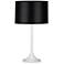 Robert Abbey Redding Black Shade Modern Table Lamp