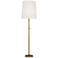 Robert Abbey Rico Espinet 79 1/2" High Fondine And Brass Floor Lamp