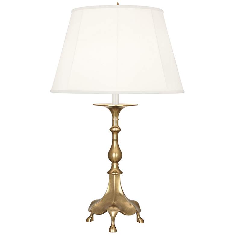 Image 1 Robert Abbey Rico Espinet Adria Antique Brass Table Lamp