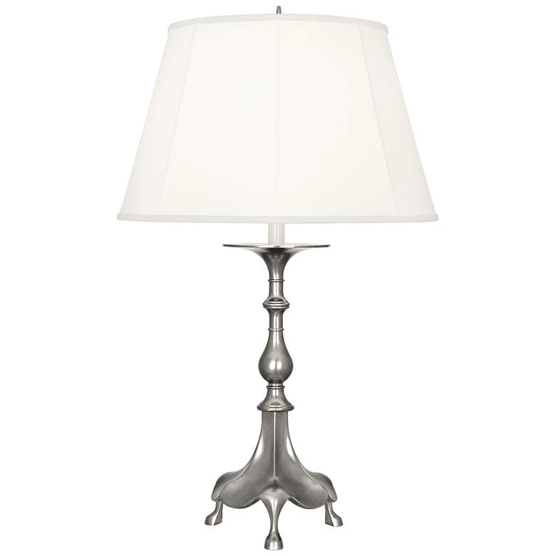 Image 1 Robert Abbey Rico Espinet Adria Antique Silver Table Lamp