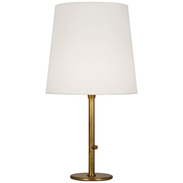 Image 1 Robert Abbey Rico Espinet Buster Aged Brass Table Lamp