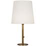 Robert Abbey Rico Espinet Buster Aged Brass Table Lamp
