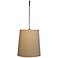 Robert Abbey Rico Espinet Buster Taupe Shade Pendant Light