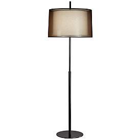 Image1 of Robert Abbey Saturnia 63 3/4" High Modern Patina Bronze Floor Lamp