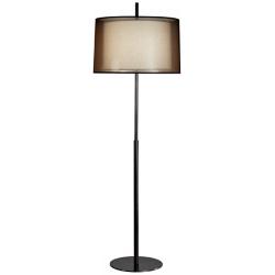 Robert Abbey Saturnia 63 3/4" High Modern Patina Bronze Floor Lamp