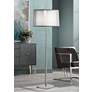 2_Robert Abbey Saturnia 63 3/4" Modern Double Shade and Steel Floor Lamp