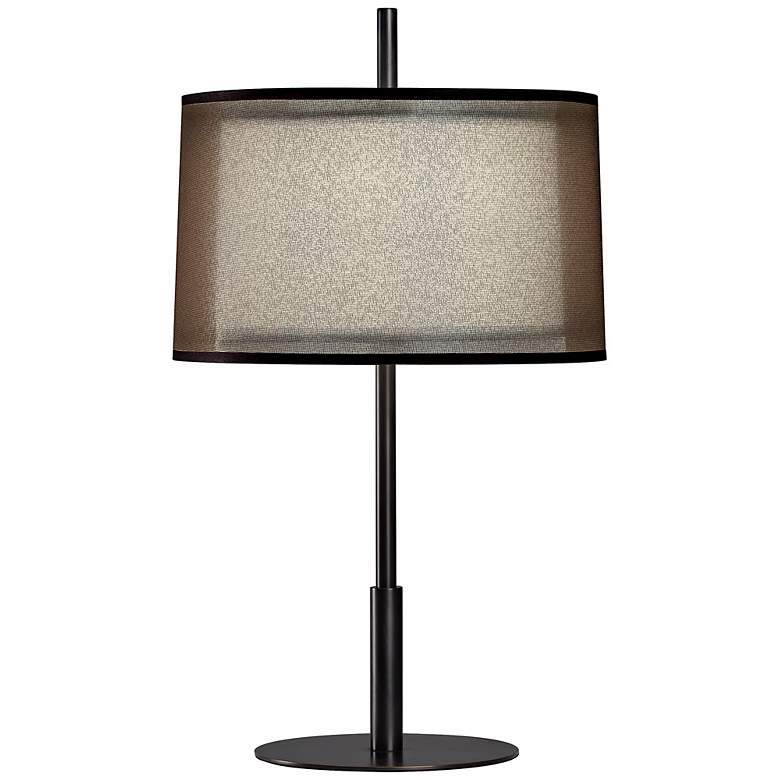 Image 1 Robert Abbey Saturnia Bronze 22 1/2" High Table Lamp