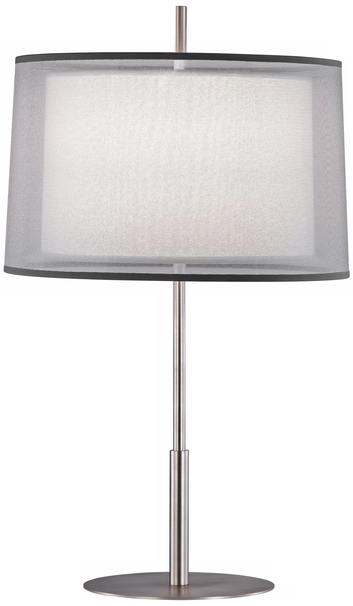 Robert Abbey Saturnia Brushed Nickel Collection