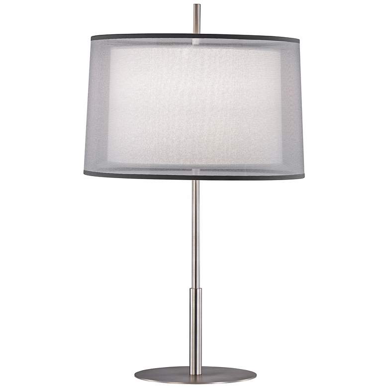 Image 1 Robert Abbey Saturnia Steel 30 inch High Table Lamp