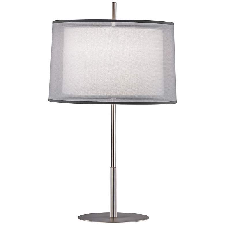 Image 1 Robert Abbey Saturnia Steel 30" High Table Lamp