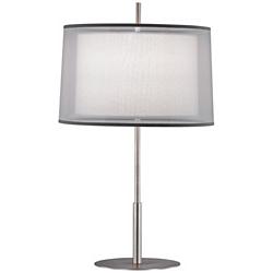 Robert Abbey Saturnia Steel 30&quot; High Table Lamp