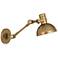Robert Abbey Scout Adjustable Antique Brass Wall Sconce